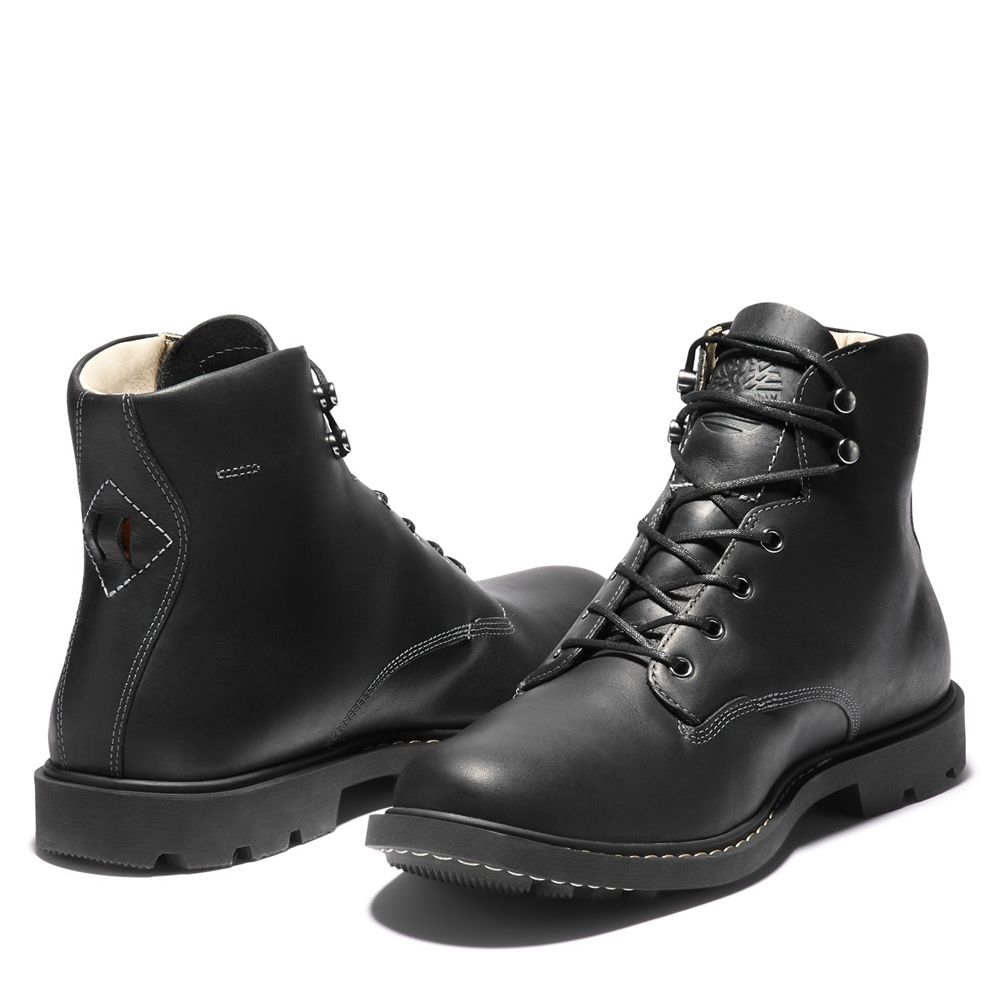 Timberland 6-Inch Μποτακια Ανδρικα Μαυρα - Belanger Ek+ Waterproof - Greece 2681094-QN